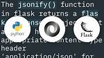 Json. Dumps vs Flask. Jsonify