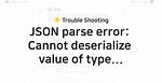 Json Parse Error: Cannot Deserialize Value of Type `Java. Time. Localdatetime` from String