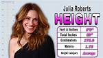 Julia Roberts Height