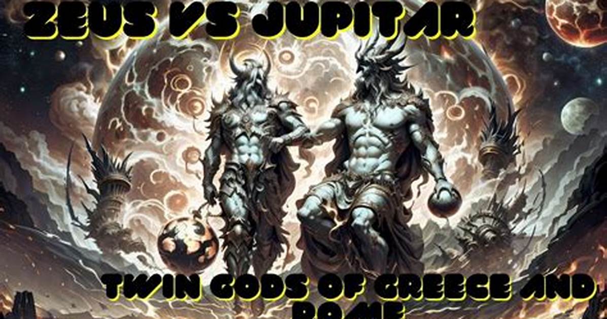 Jupiter or Zeus for Example