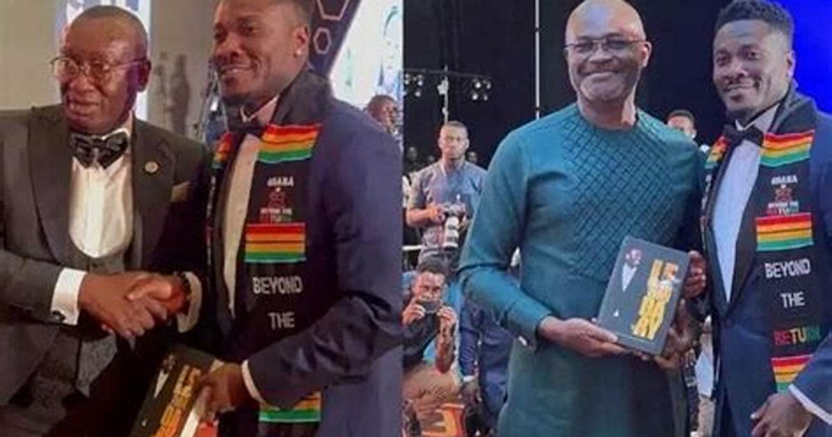 Just Like Ken Agyapong, Dr. Ernest Ofori Sarpong Bought the First Copy of Asamoah Gyan’s Book for Ghc100,000