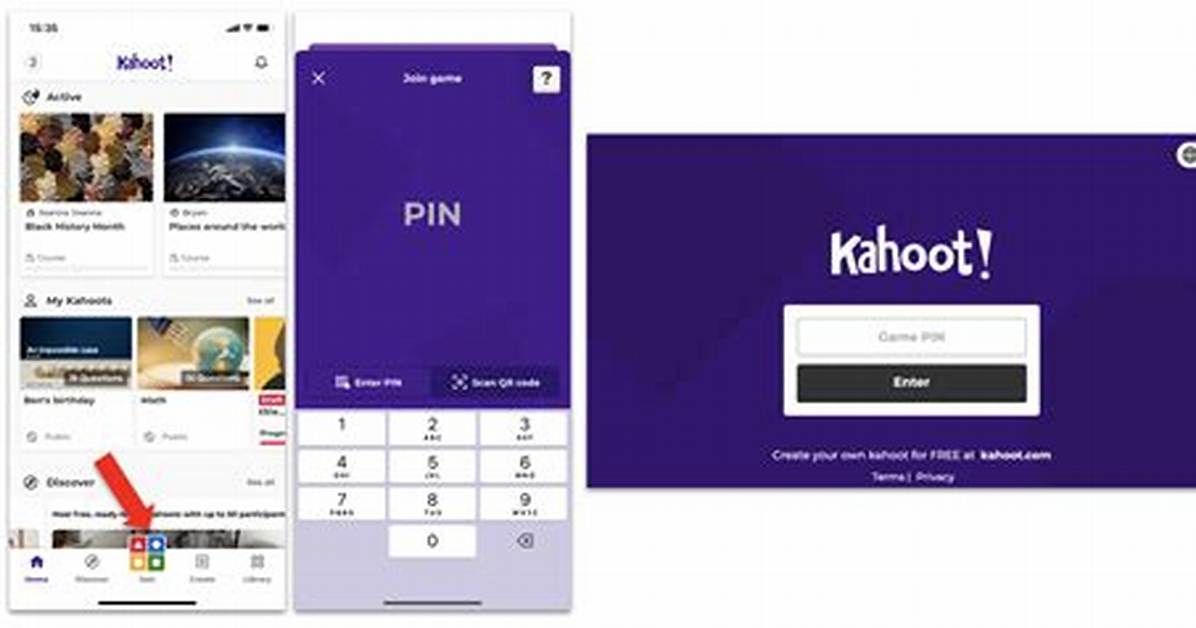 Kahoot Code Login