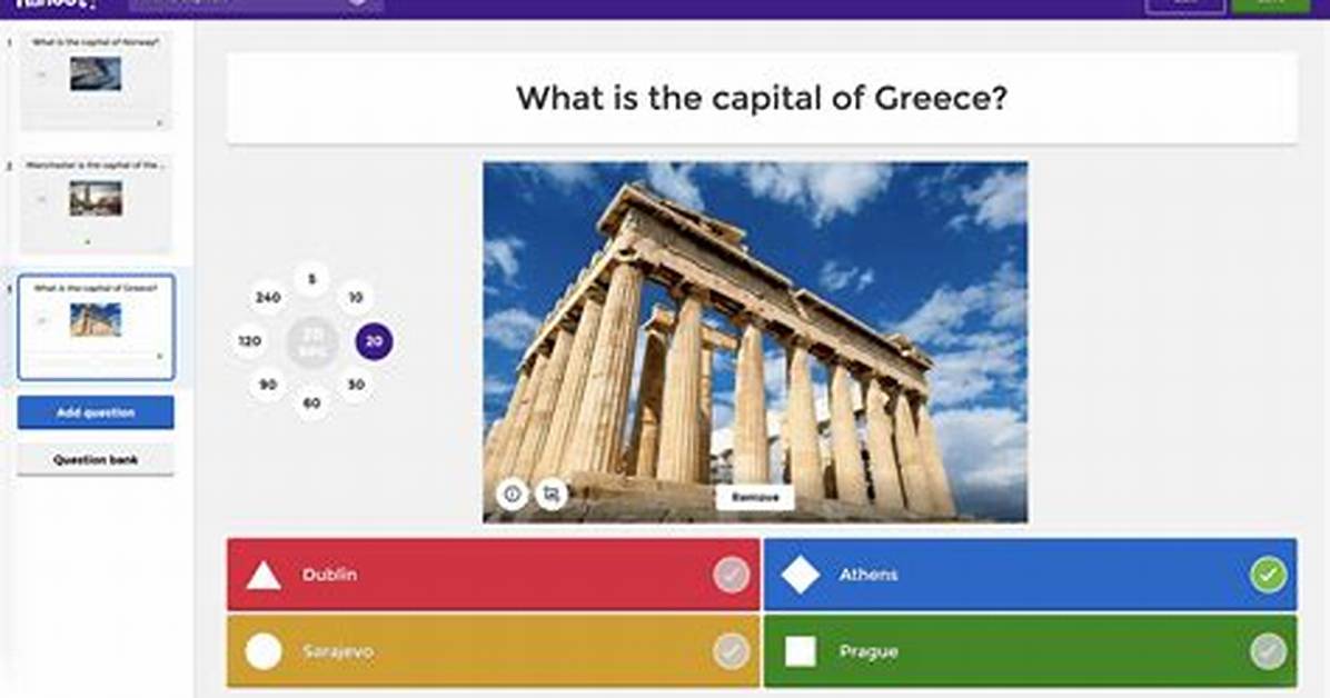 Kahoot Create