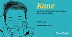 Kane Meaning Name