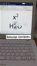 Keyboard Shortcut for Subscript-2?