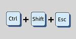 Keyboard Shortcut Shift + Ctrl + Escape Does Not Work [Duplicate]