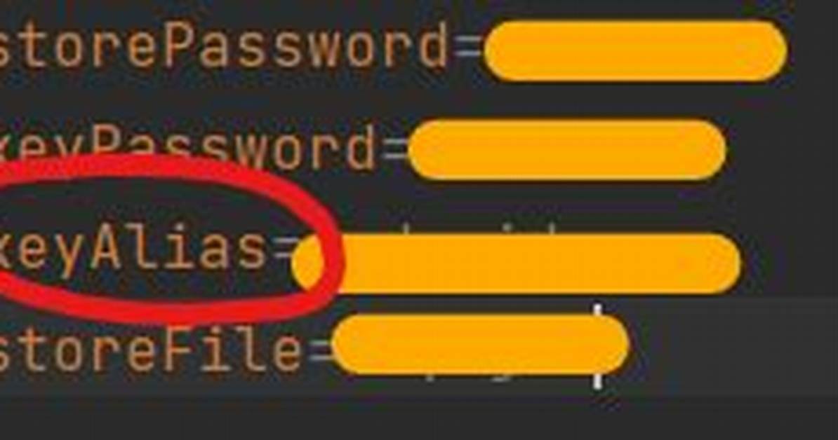 Keytool Error: Java. Lang. Exception: Alias Does Not Exist