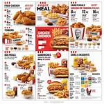 Kfc Menu Meals