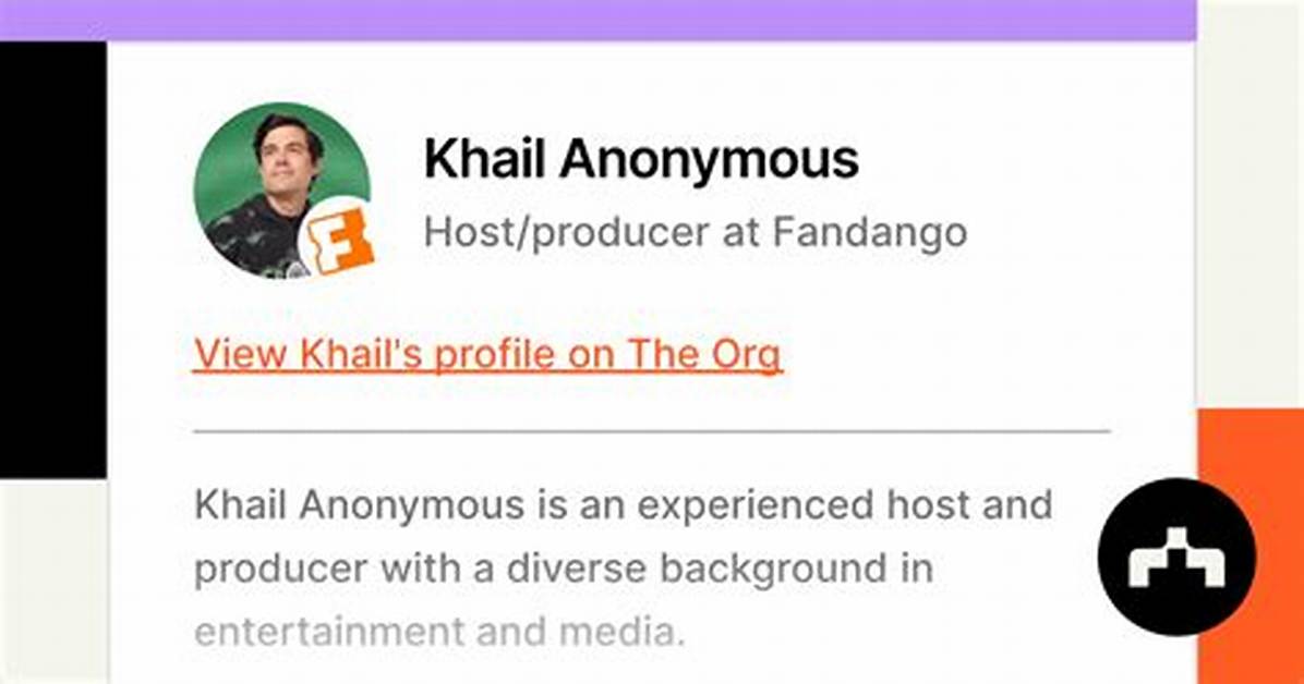 Khail Anonymous