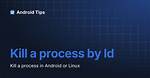 Kill a Process Running in the Android Emulator