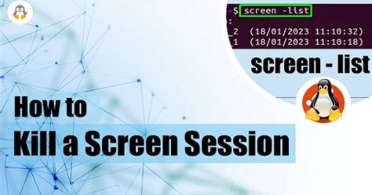 Kill All Screen Sessions with Same Name