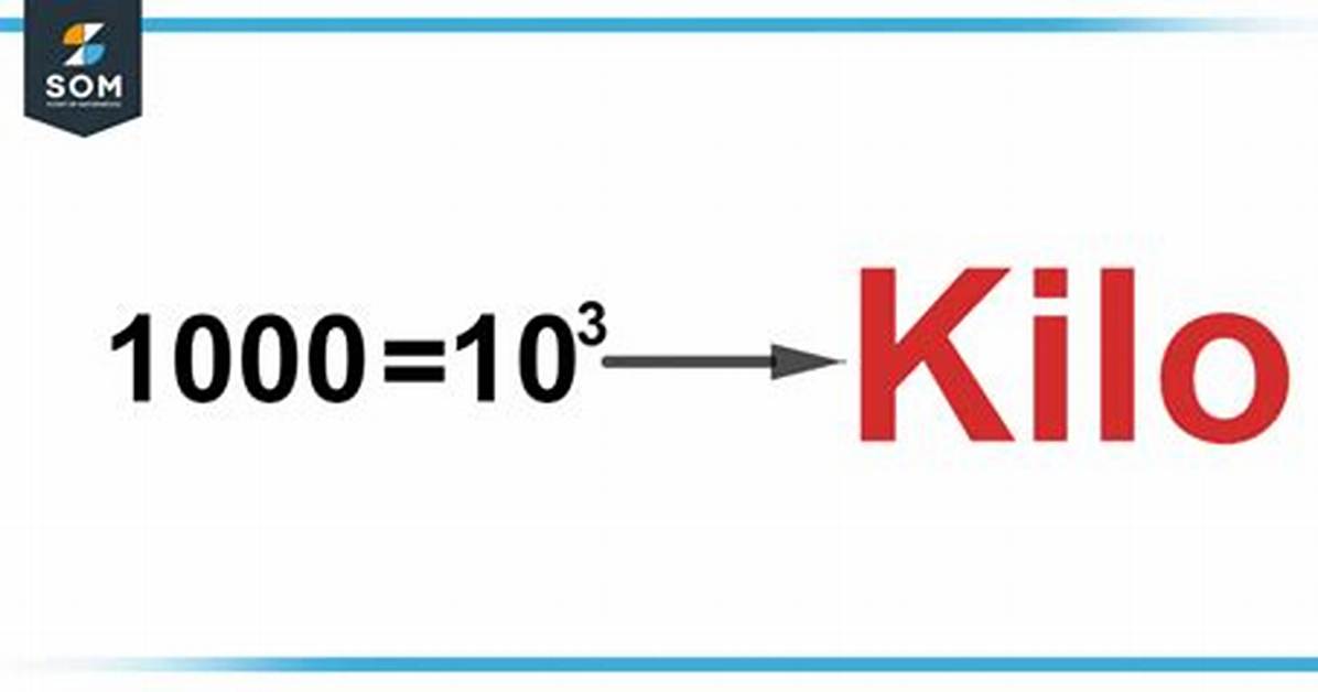Kilo Definition