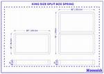 King Size Split Box Spring