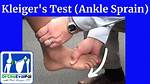 Kleiger Test