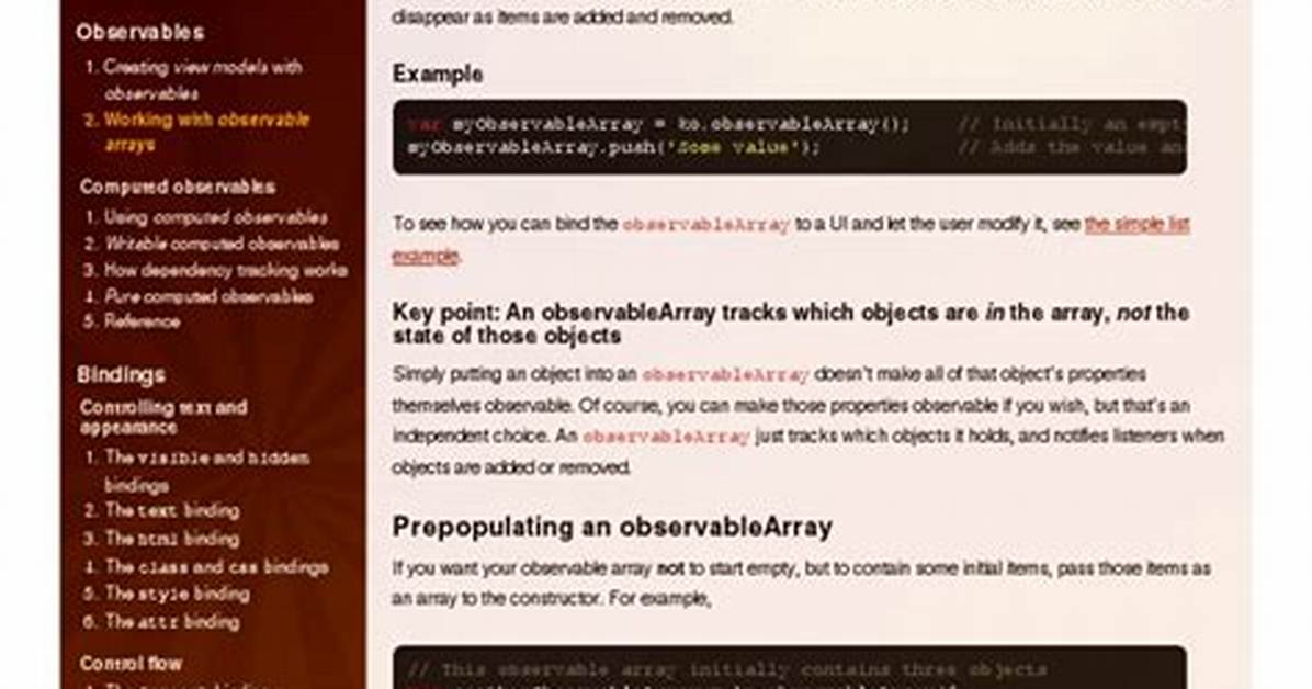 Knockout Filtering on Observable Array