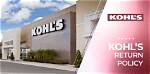 Kohl’s Return Policy