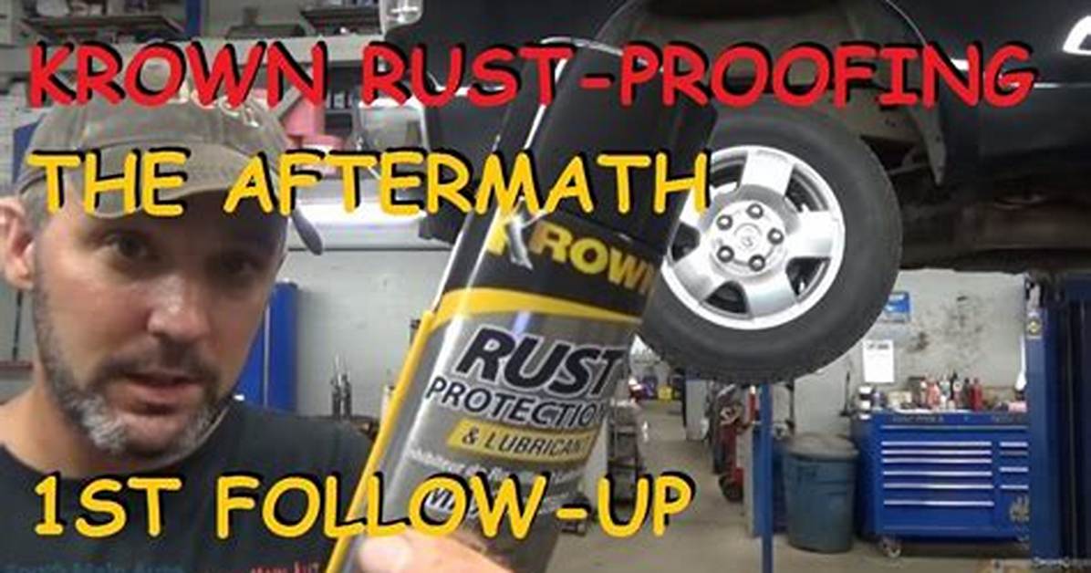 Krown Rust Proofing