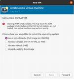 Kvm Virt-Manager Error: No Active Connection to Installed On