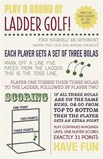 Ladder Golf Rules