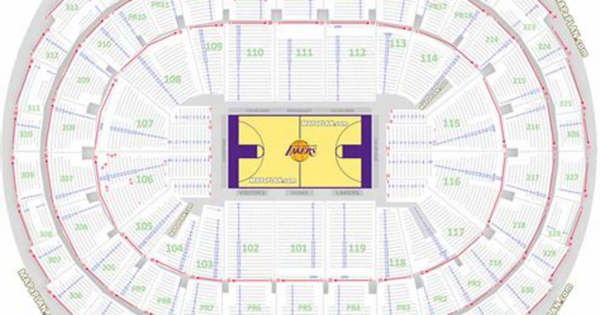 Lakers Seating Chart