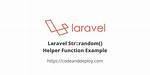 Laravel Str_Random() or Custom Function?