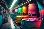 Large Container for Dyeing