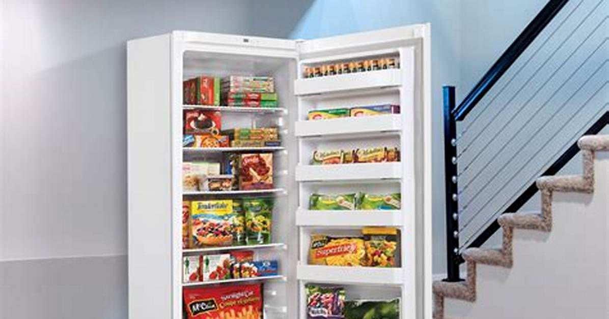 Large Upright Freezer