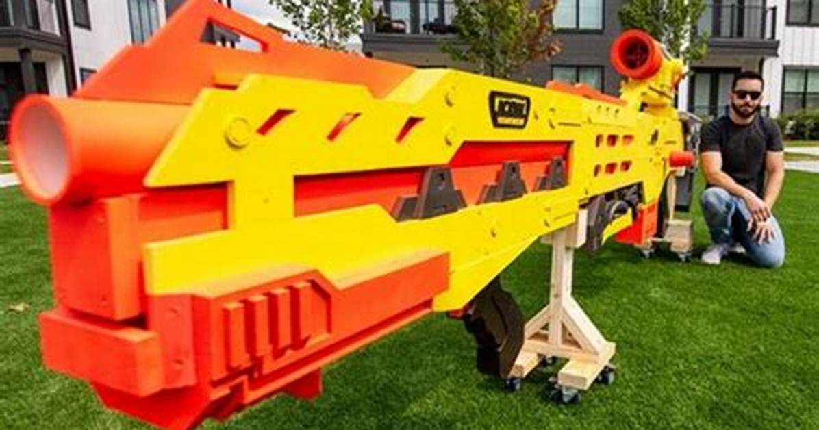 Largest Nerf Gun