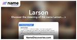 Larson Meaning