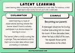 Latent Learning Example