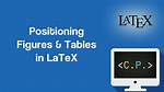 Latex Table Positioning