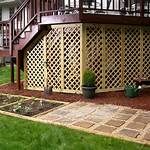 Lattice Under Deck