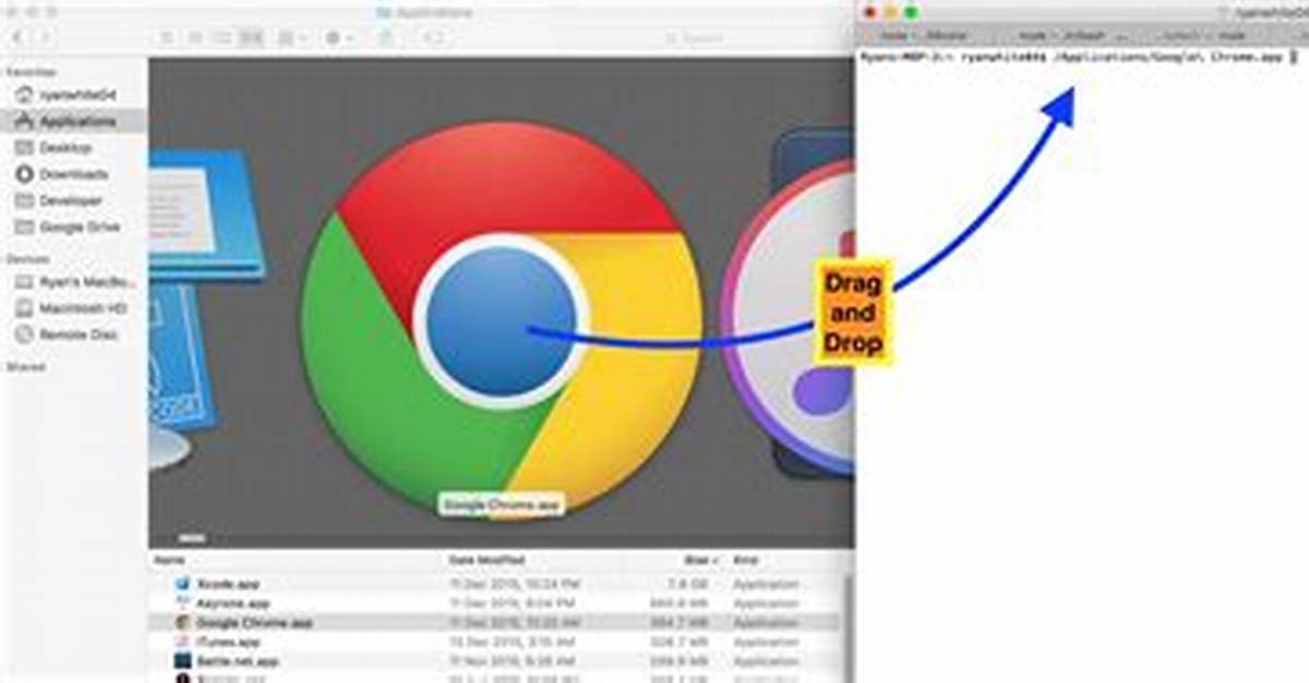Launch a Chrome App from Command Line