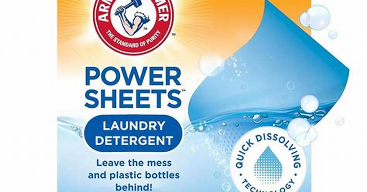 Laundry Soap Sheets
