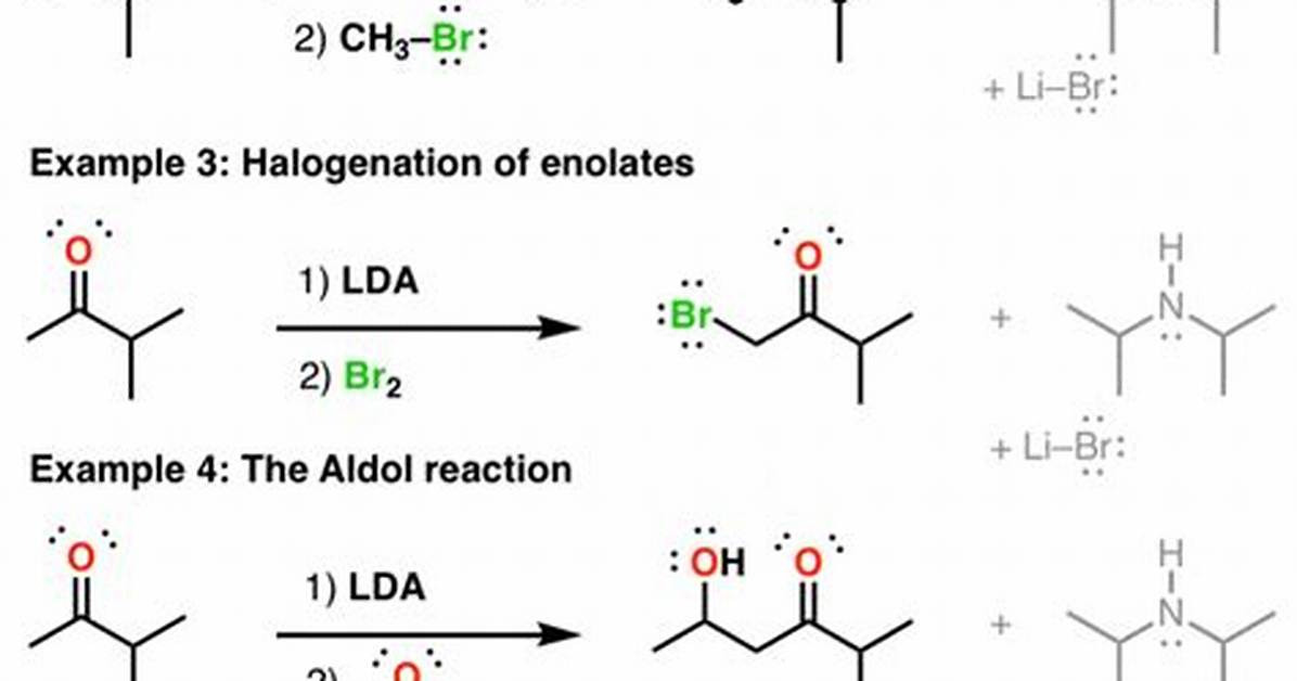 Lda Reaction
