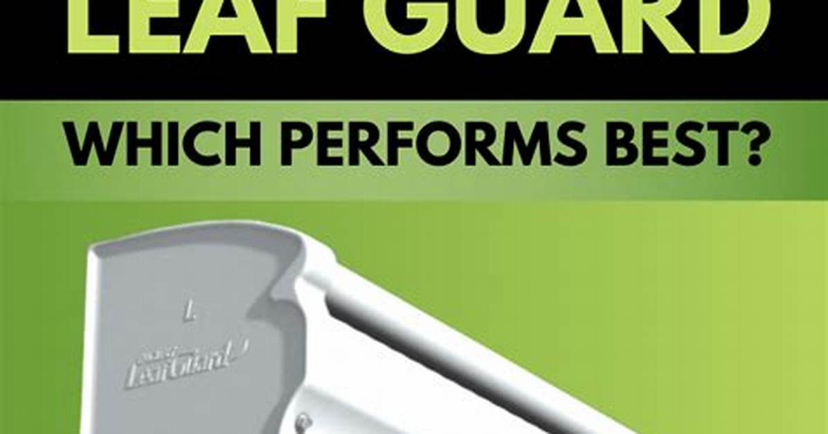 Leaf Filter vs Leaf Guard