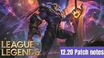 League of Legends 12.20 Patch Notes: Aatrox Nerfed, Blitzcrank Adjusted
