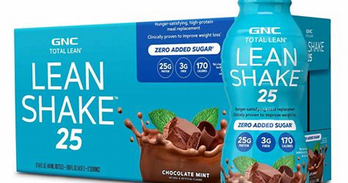 Lean Shake Gnc