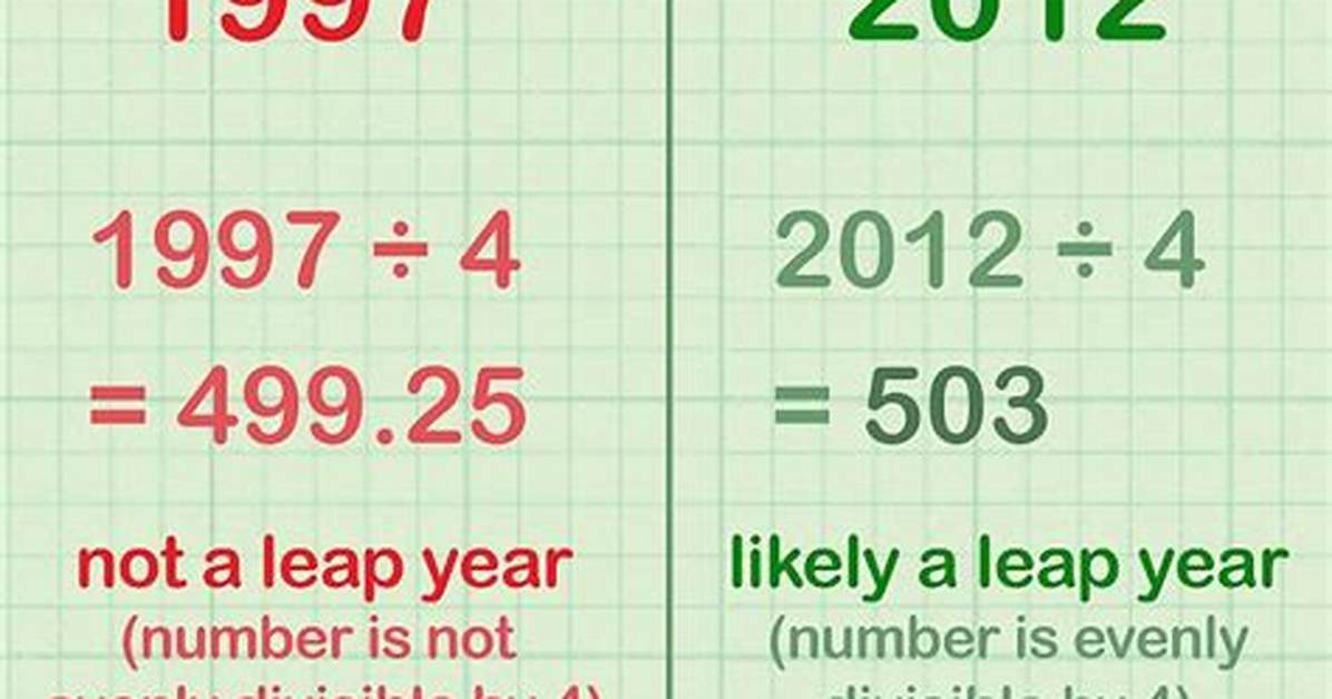 Leap Year Calculation
