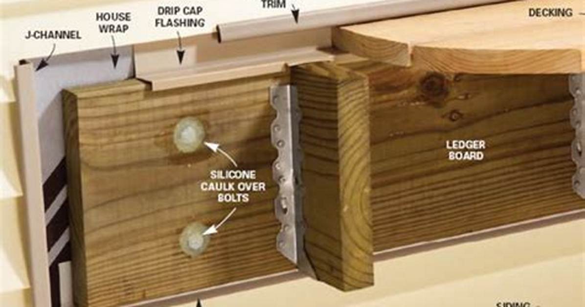 Ledger Board Flashing