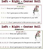 Left Center Right Rules