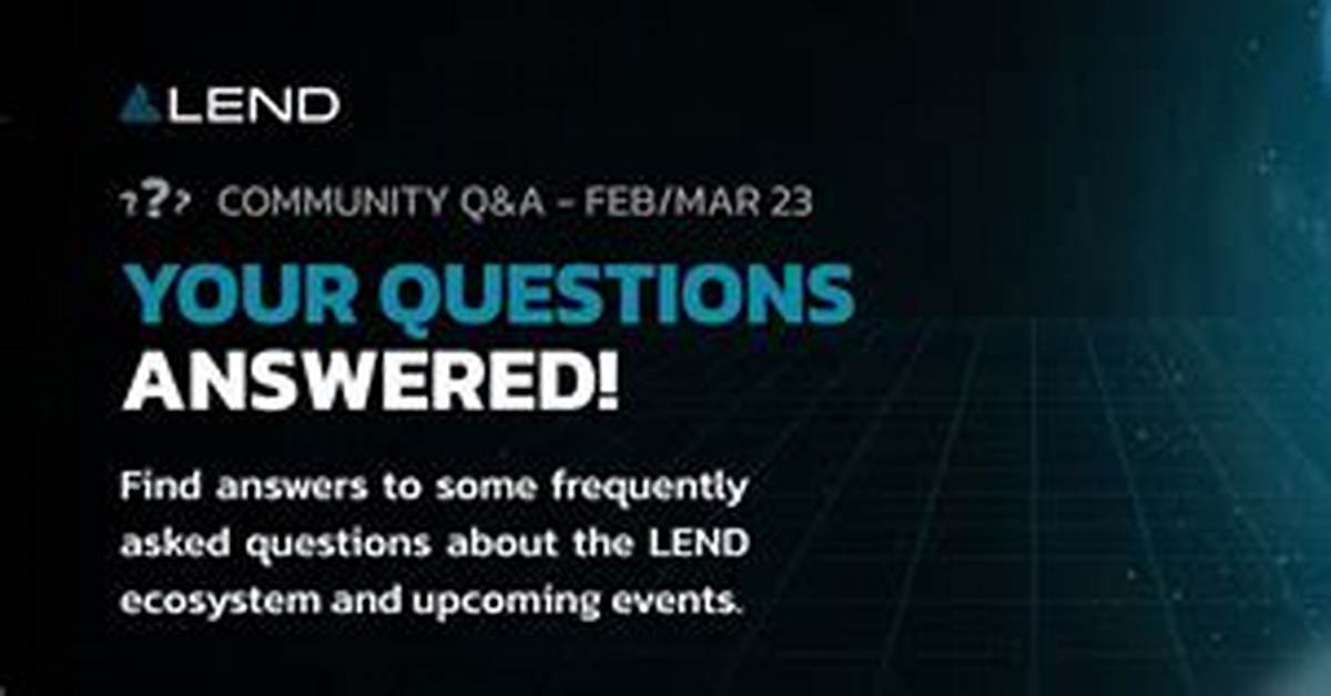 Lend Faqs