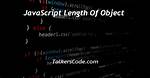 Length of a Javascript Object