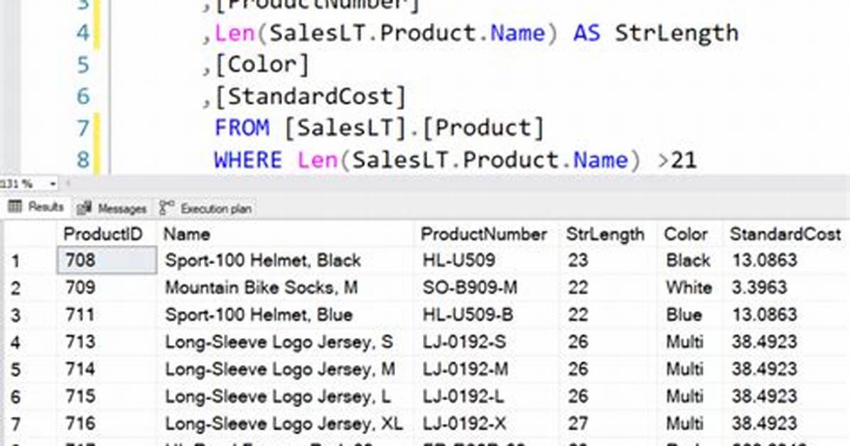 Length Sql
