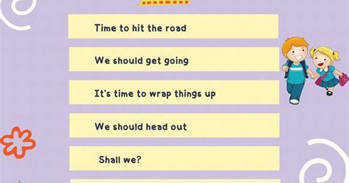 Let's Get Going!