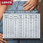 Levi Size Chart