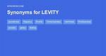 Levity Synonym
