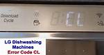 Lg Dishwasher Error Code