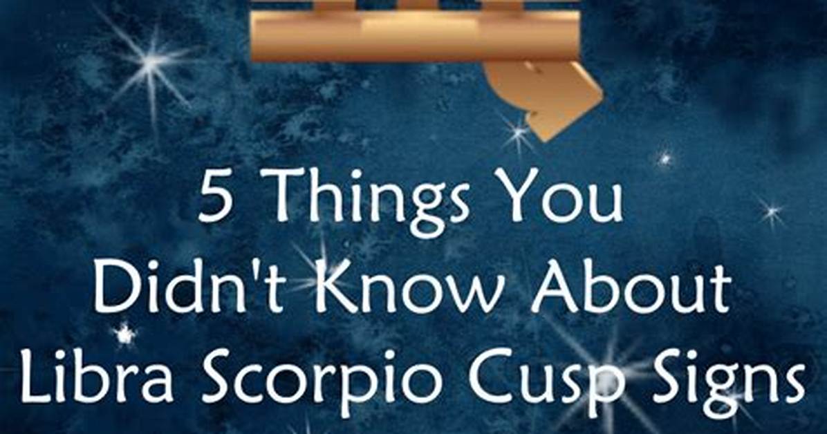 Libra Cusp