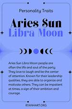 Libra Sun with Aries Moon and Aries Rising — Truly Divine